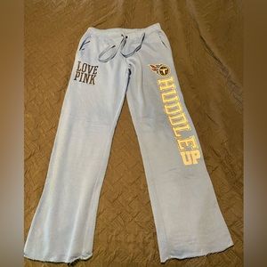Like new Pink Victoria’s Secret Tennessee Titans football sweatpants .